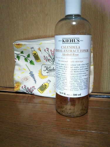 キールズ ハーバル トナー CL アルコールフリー/Kiehl's/化粧水を使ったクチコミ（2枚目）
