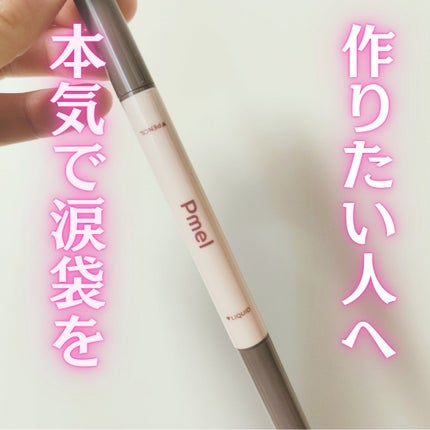 ピメル パーフェクトアイバッグペンシル ベージュ/pdc/リキッドアイライナーを使ったクチコミ(1枚目)