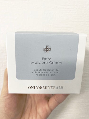 ONLY MINERALS エクストラモイスチャークリームのクチコミ「ONLY MINERALSの隠れた？名品！
乾燥が気になる人は保湿に全振りしてるこのクリームを.....」（3枚目）