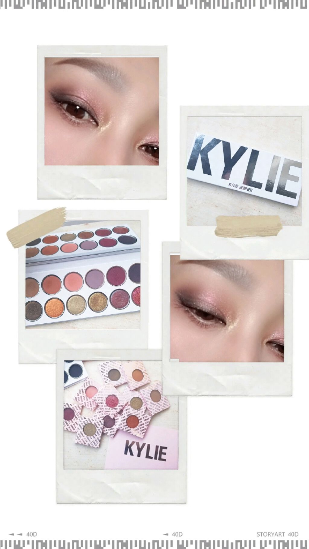 Empty-White Palette/Kylie Cosmetics/アイシャドウパレットを使ったクチコミ（1枚目）