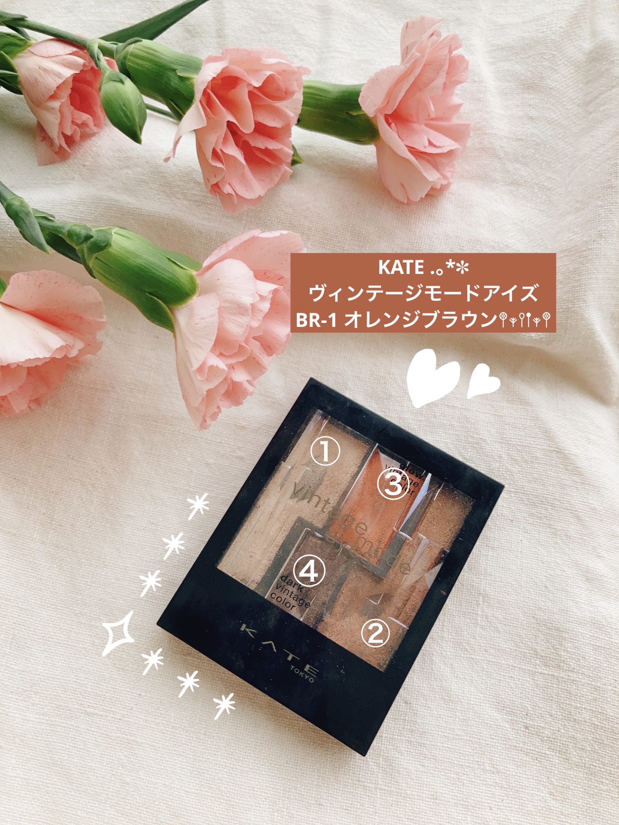 ヴィンテージモードアイズ/KATE/アイシャドウパレットを使ったクチコミ（1枚目）
