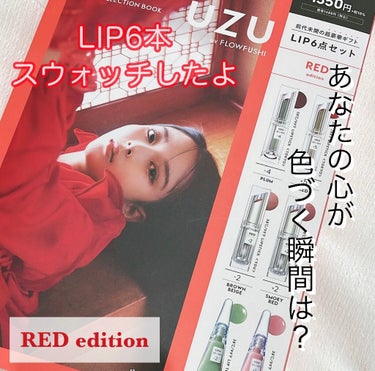 38°c/99°F   LIP COLLECTION BOOK RED edition/宝島社/雑誌を使ったクチコミ（1枚目）