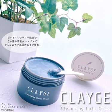 クレンジングバーム モイスト/CLAYGE/クレンジングバームを使ったクチコミ（1枚目）