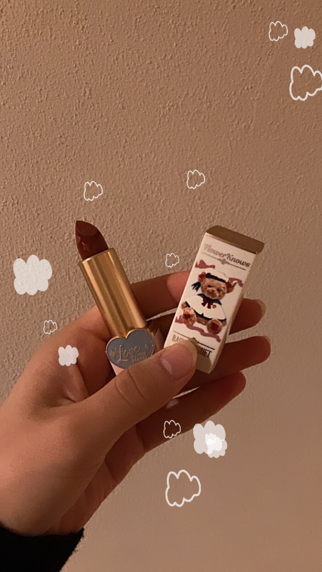 Love Bear リップスティック ツヤタイプ/FlowerKnows/口紅を使ったクチコミ(2枚目)