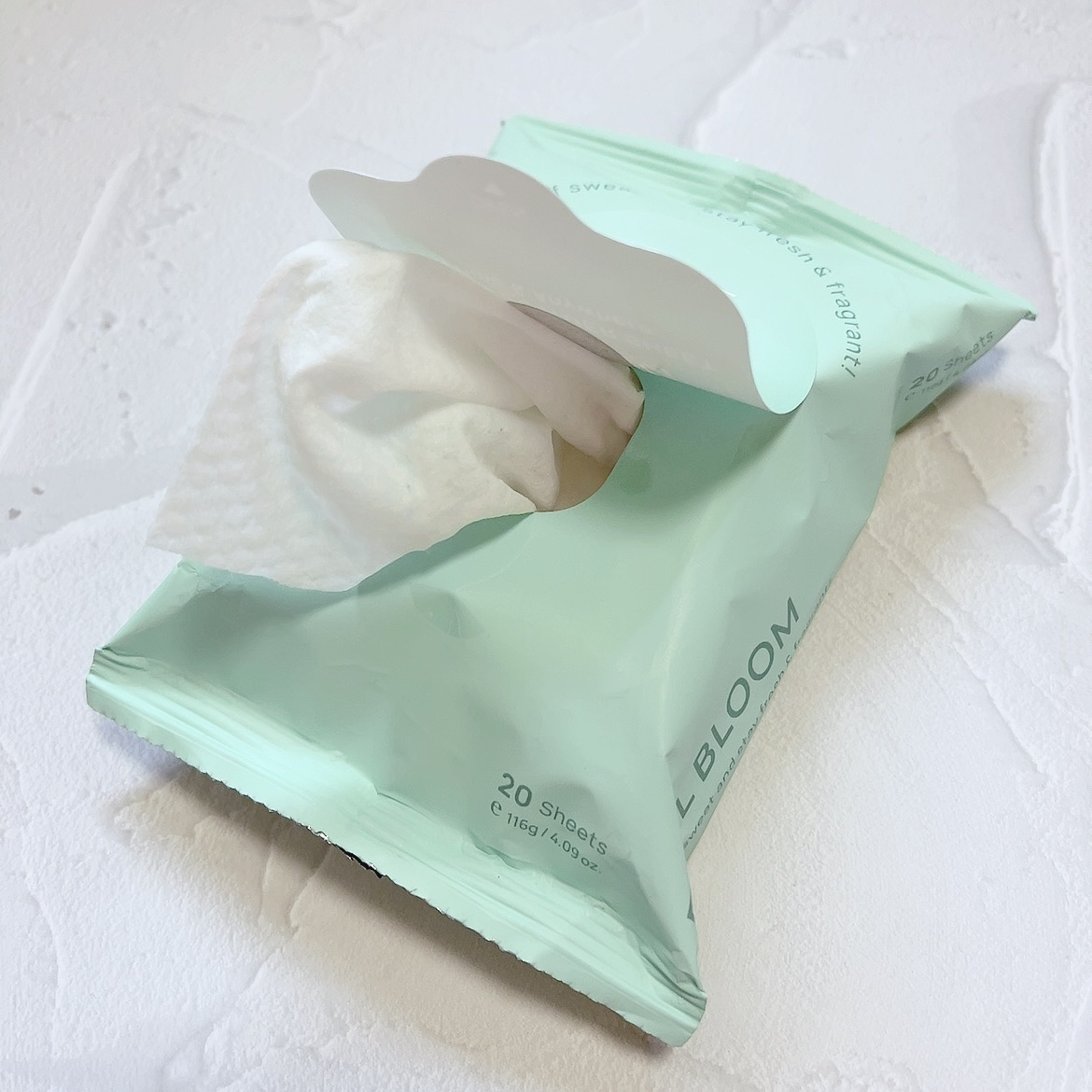 ジュライミー フレグランスパウダーシート フルブルーム/JUL7ME/ボディシートを使ったクチコミ（2枚目）