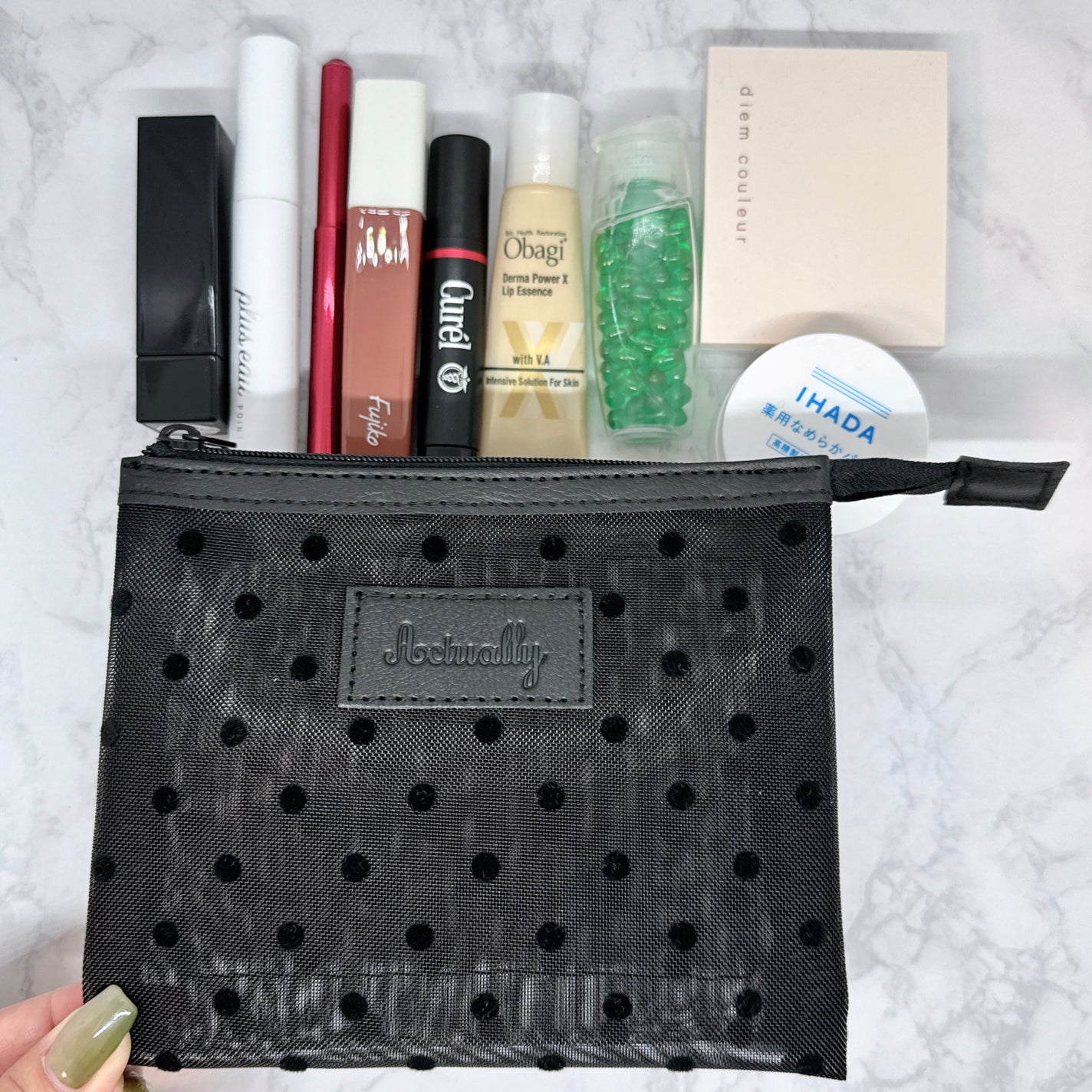 メッシュダブルポーチ BIRTHDAY BAR