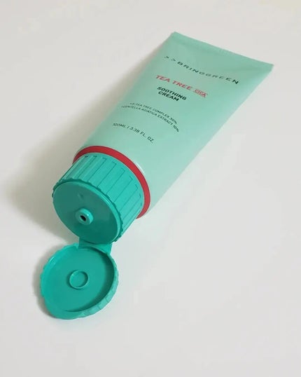 ティーツリーシカスージングクリーム/BRING GREEN/フェイスクリームを使ったクチコミ(6枚目)