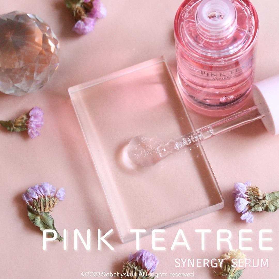 ピンクティーツリーシナジーセラム/APLIN/美容液を使ったクチコミ(6枚目)