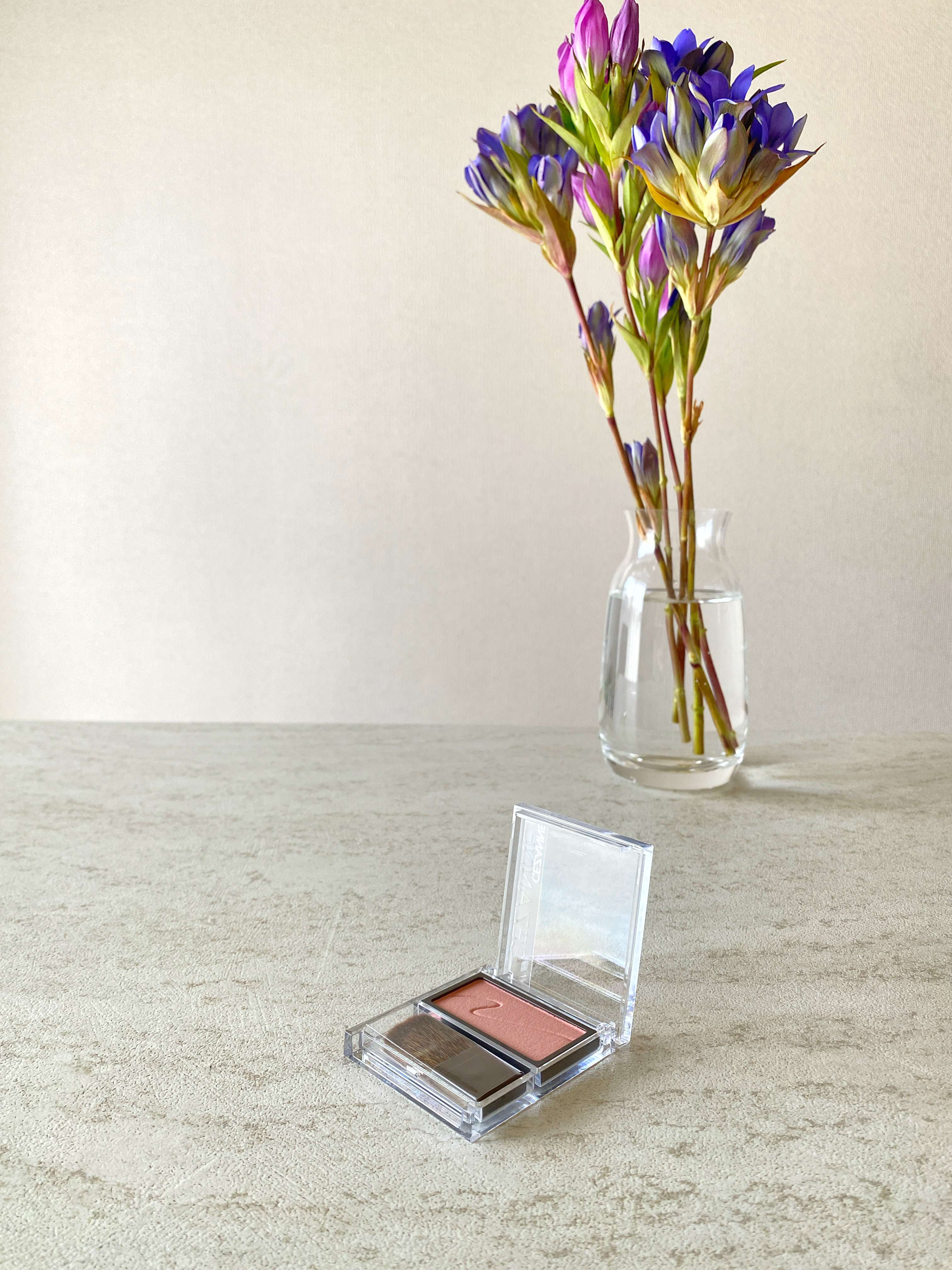 チークブラッシュ/CEZANNE/パウダーチークを使ったクチコミ（1枚目）