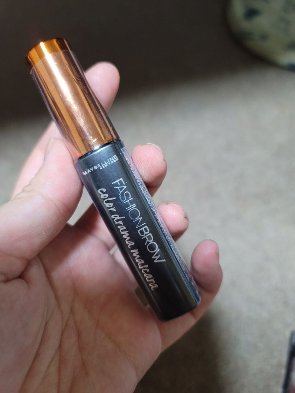 ファッションブロウ カラードラマ マスカラ/MAYBELLINE NEW YORK/眉マスカラを使ったクチコミ(1枚目)