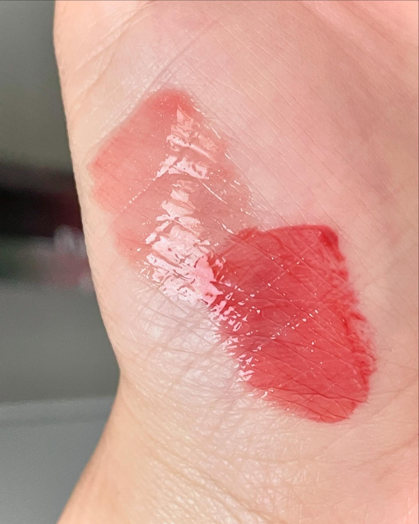 ボリュームパールキッスグロス/Dinto/リップグロスを使ったクチコミ（2枚目）