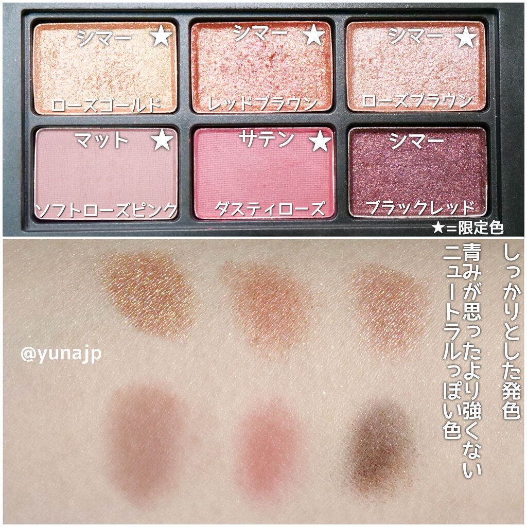 アンラップド ミニアイシャドーパレット DOLCE VITA/NARS/アイシャドウパレットを使ったクチコミ（2枚目）