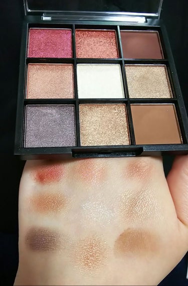 UR GLAM　BLOOMING EYE COLOR PALETTE/U R GLAM/アイシャドウパレットを使ったクチコミ（2枚目）