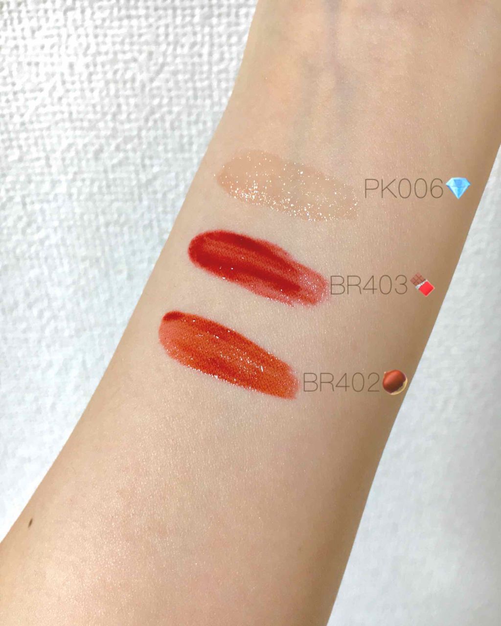 ディアダーリン ウォータージェルティント (アイスティント)/ETUDE/口紅を使ったクチコミ(3枚目)