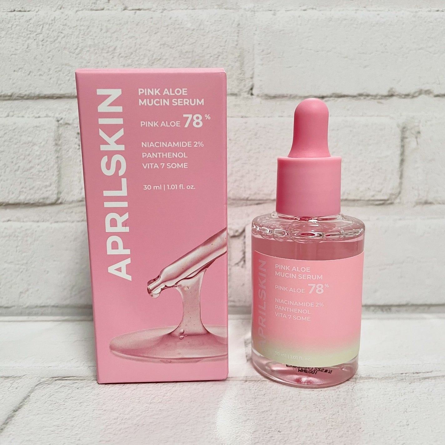ピンクアロエムチンセラム/APRILSKIN/美容液を使ったクチコミ(1枚目)