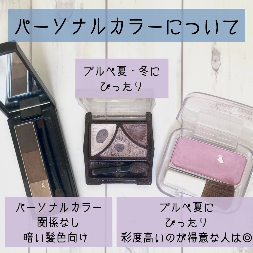 ジューシーピュアアイズ/キャンメイク/アイシャドウパレットを使ったクチコミ(5枚目)