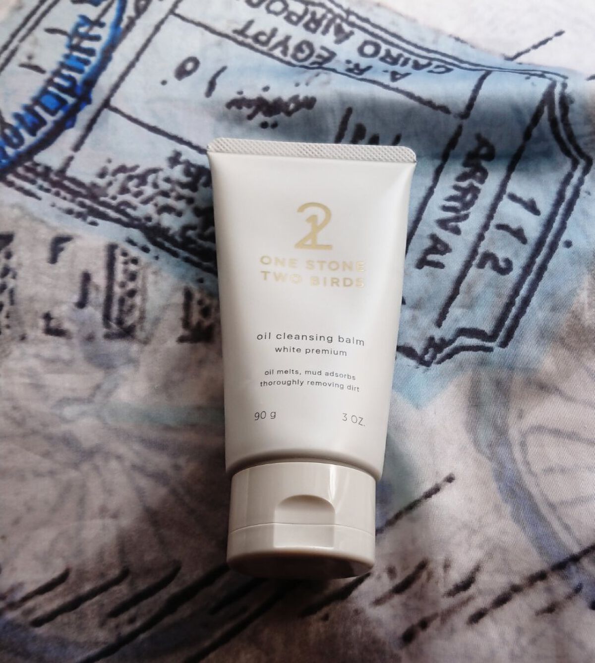 オイルクレンジングバーム ホワイトプレミアム/ONE STONE TWO BIRDS/クレンジングバームを使ったクチコミ(1枚目)