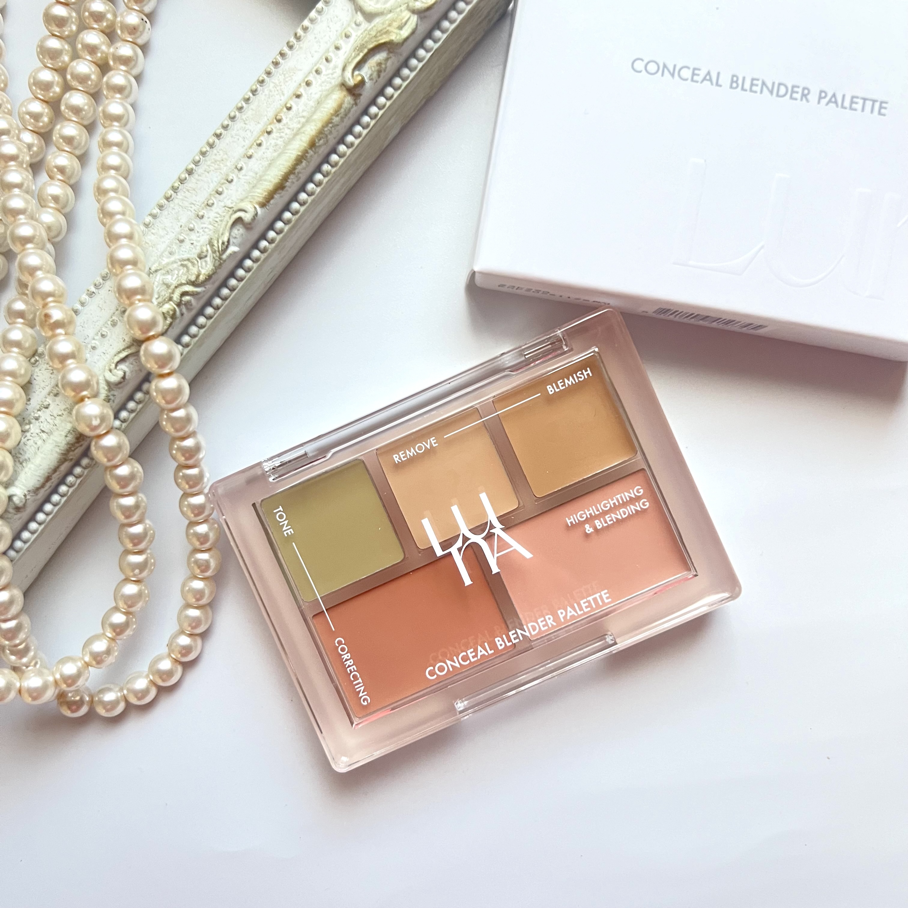 コンシールブレンダーパレット/LUNA/パレットコンシーラーを使ったクチコミ（1枚目）