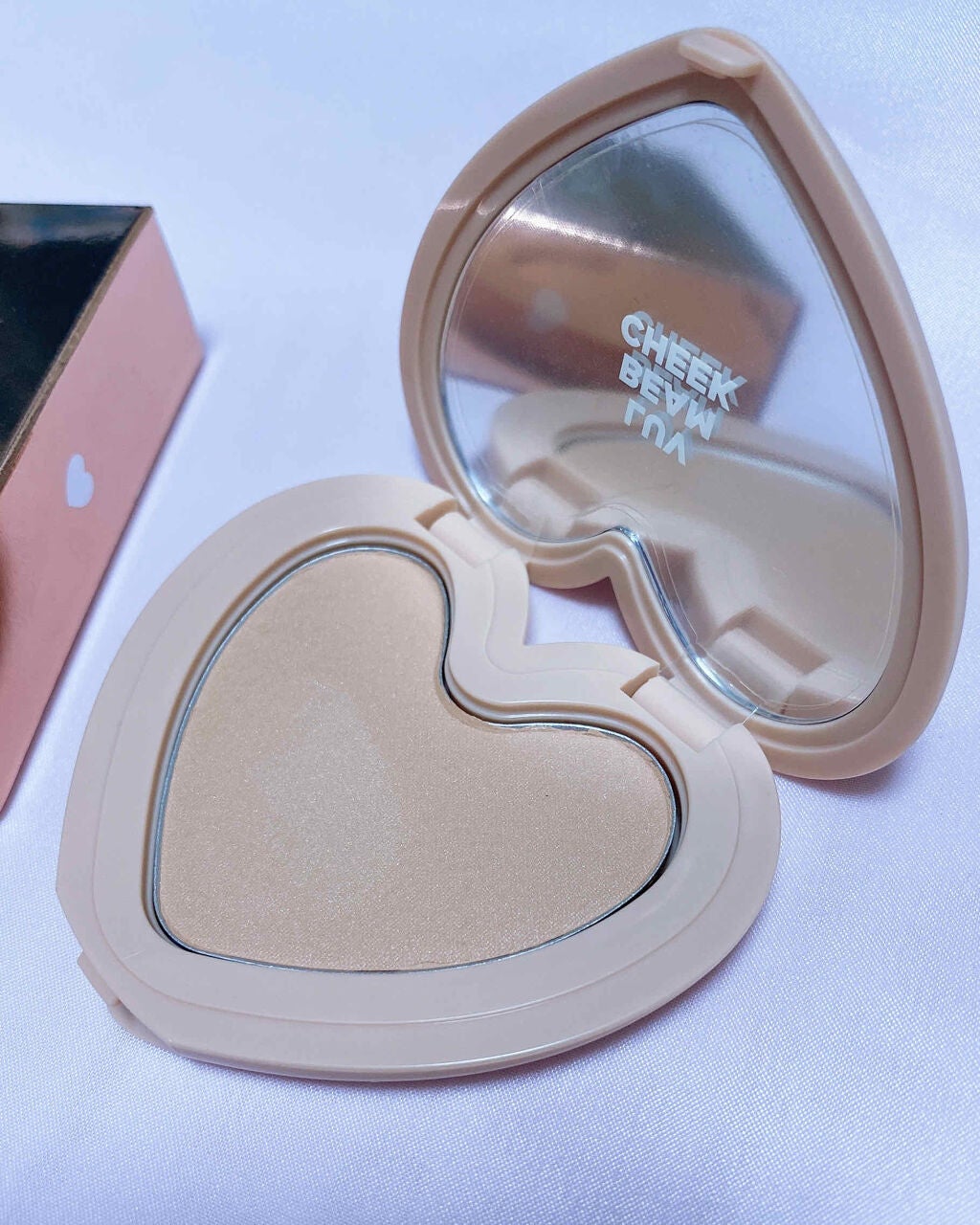 Luv Beam Cheek/lilybyred/パウダーチークを使ったクチコミ(2枚目)