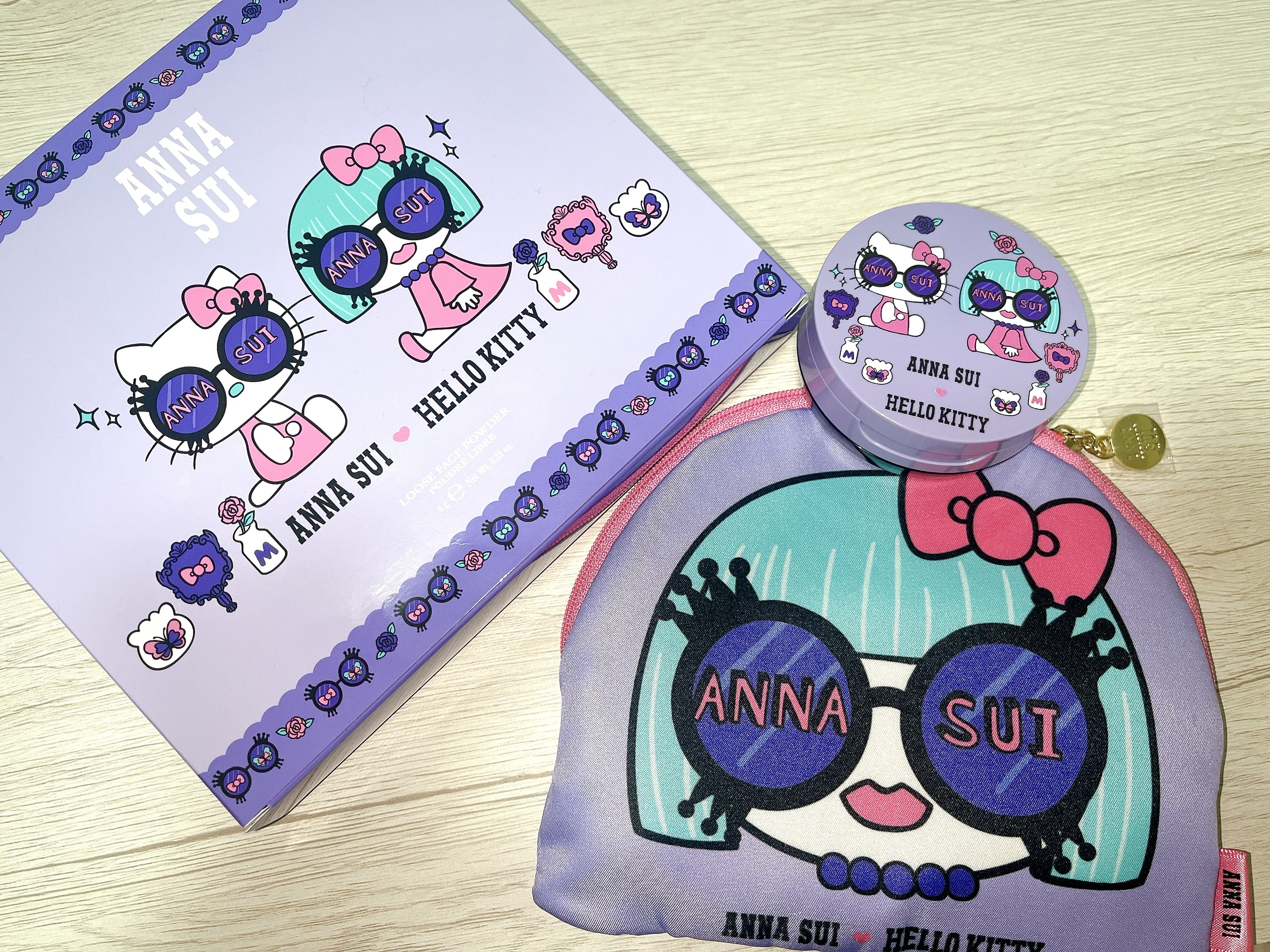 アナ スイ ルース フェイス パウダー (ミニ) 200/ANNA SUI/メイクアップキットを使ったクチコミ（2枚目）