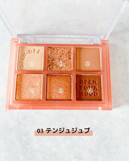 ザショッキングスピンオフパレット/TONYMOLY/アイシャドウパレットを使ったクチコミ(5枚目)