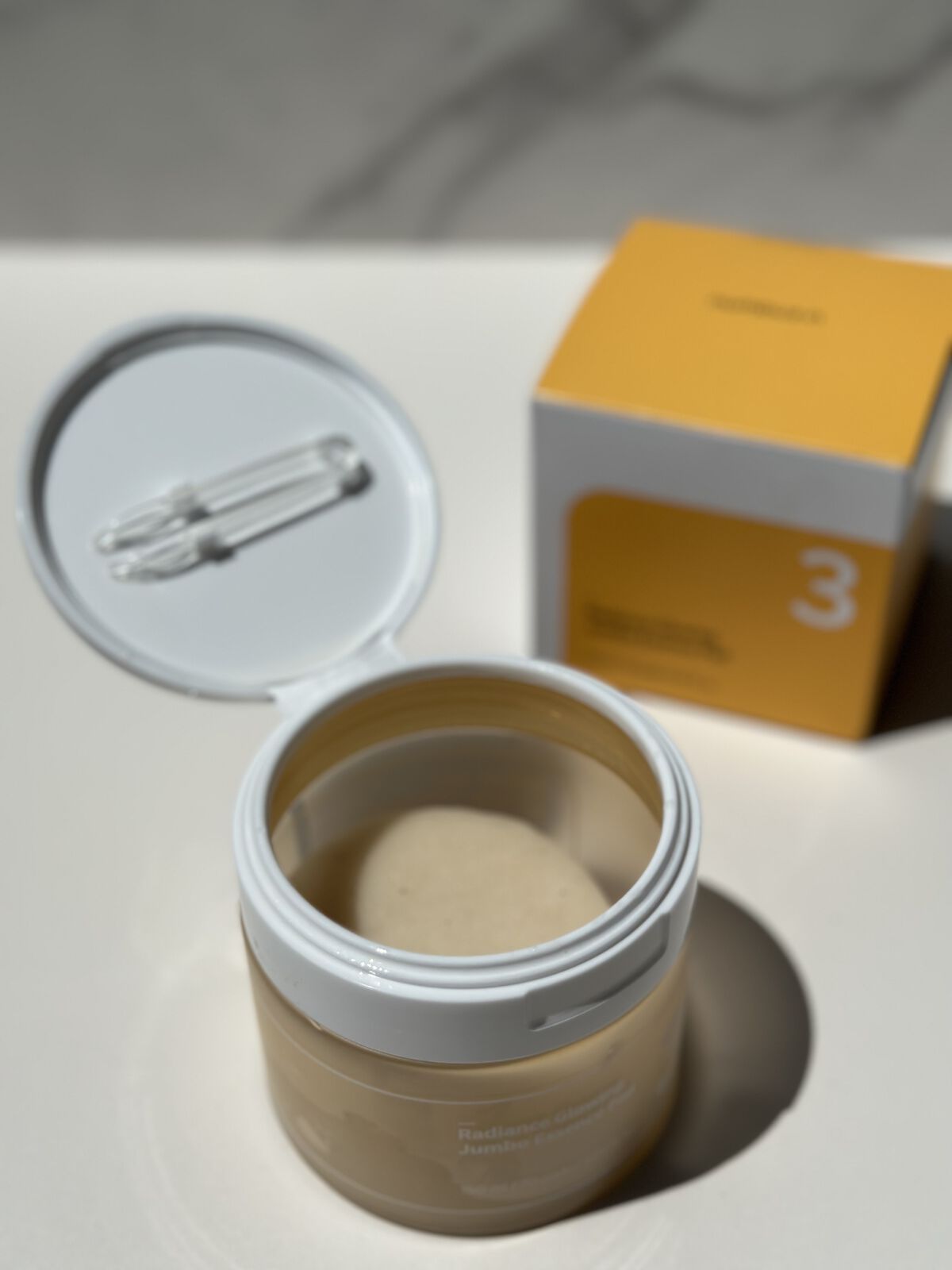 3番 うるツヤ発酵トナーパッド/numbuzin/トナーパッドを使ったクチコミ（2枚目）