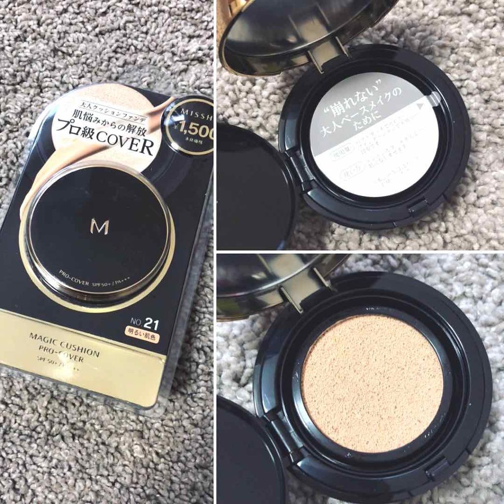 M クッション ファンデーション(プロカバー)/MISSHA/クッションファンデーション by sparkle