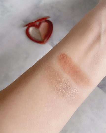 マルチハートカラー リッチブラウン/Melliesh/ジェル・クリームチークの画像