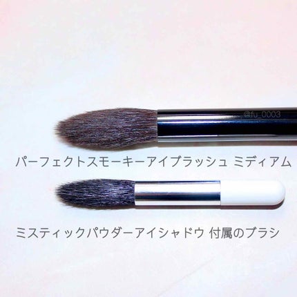 パーフェクト スモーキーアイ ブラッシュ(ミディアム)/CHICCA/メイクブラシを使ったクチコミ(3枚目)