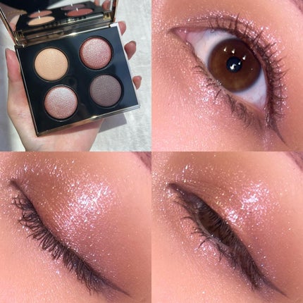 リュクス アイシャドウ クォード グロウ ウィズ ラブ コレクション/BOBBI BROWN/アイシャドウパレットを使ったクチコミ(8枚目)