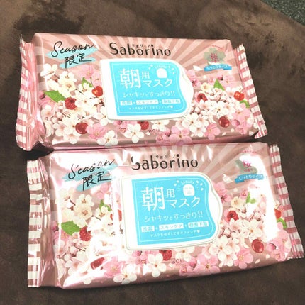 サボリーノ 目ざまシート SA 20(桜の香り)/サボリーノ/シートマスク・パックを使ったクチコミ(1枚目)