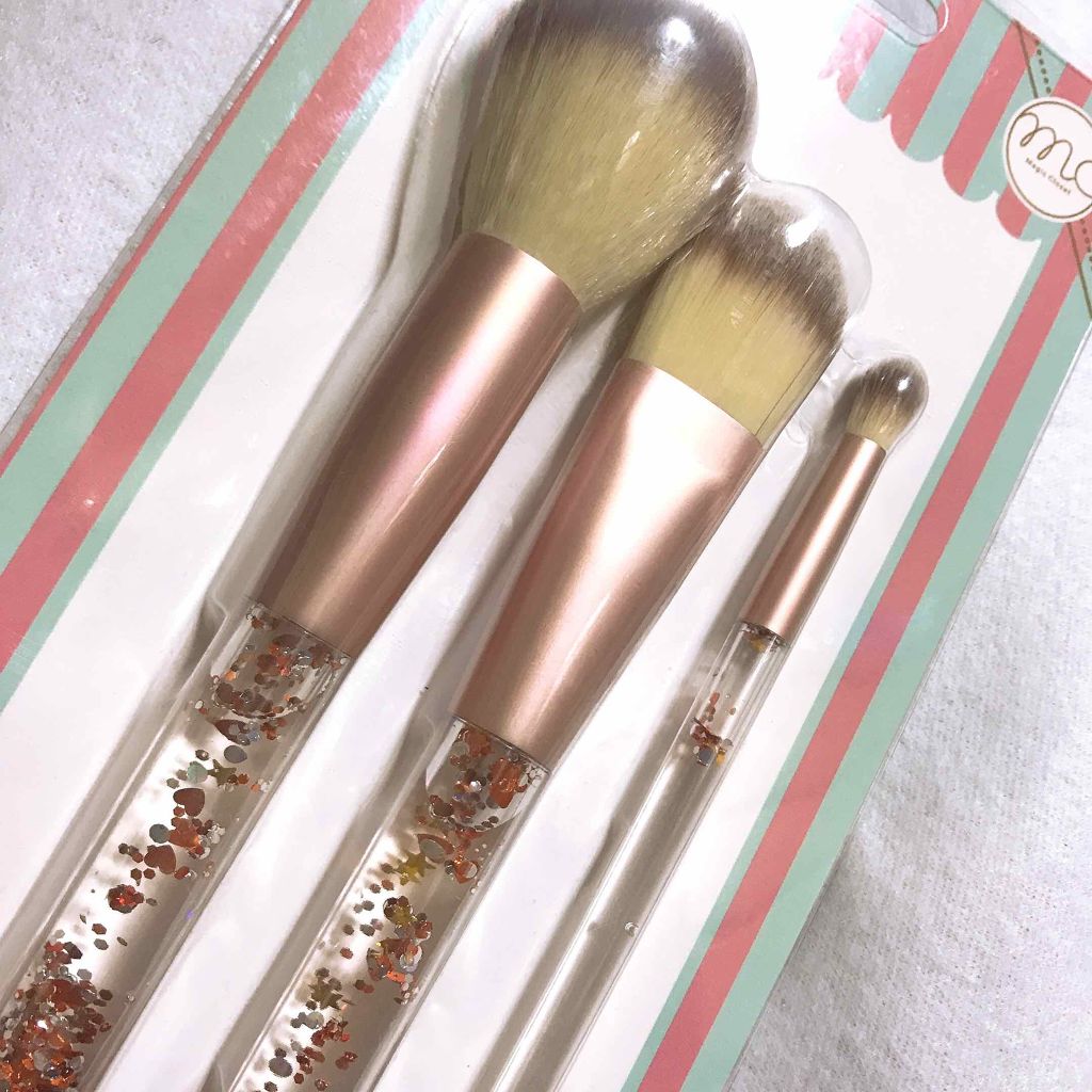 メイクブラシセット/3COINS/メイクブラシを使ったクチコミ(1枚目)
