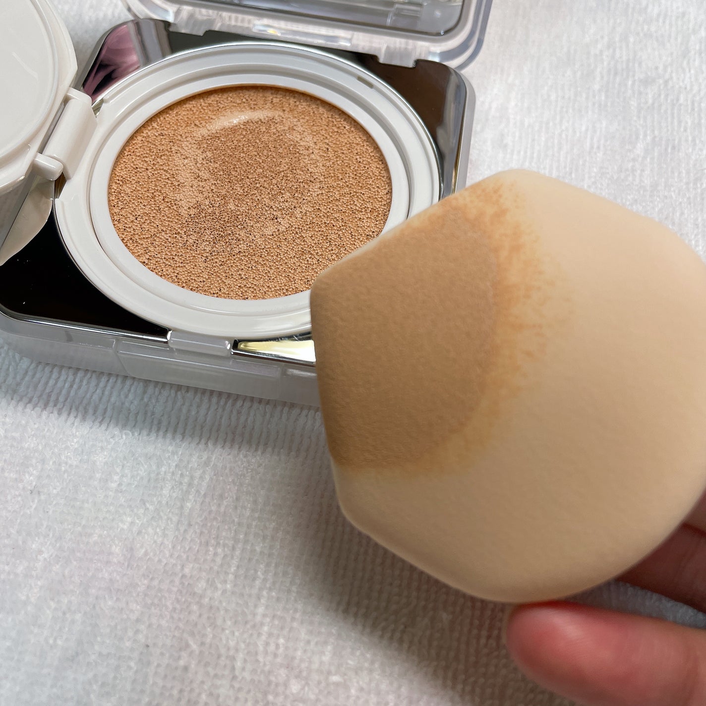 キル カバー ファンウェア クッション ザ オリジナル/CLIO/クッションファンデーションを使ったクチコミ(5枚目)