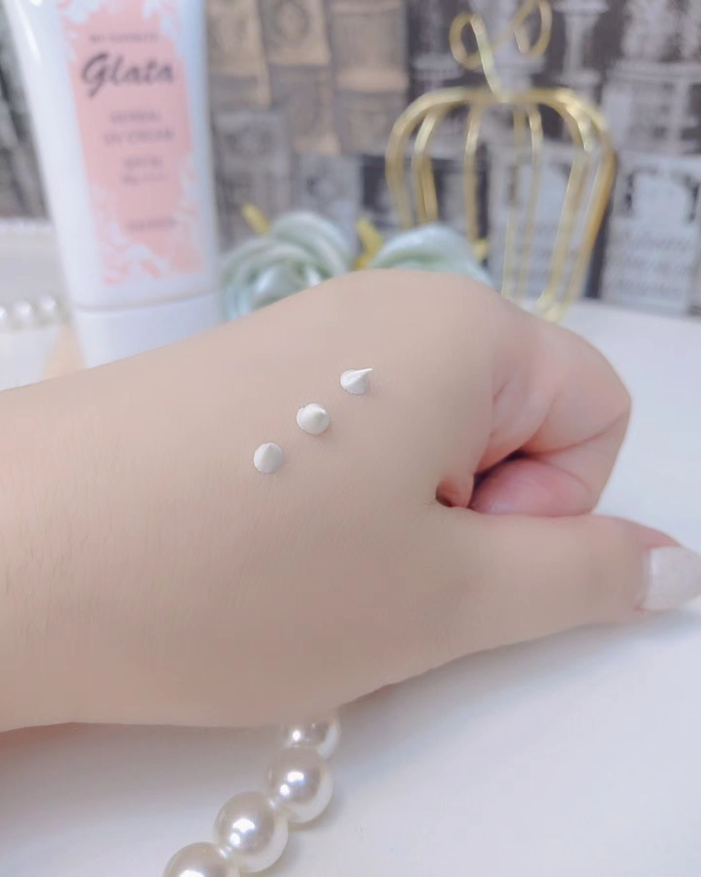 グラータ ハーバルUVクリーム/エリデン/日焼け止めクリームを使ったクチコミ（2枚目）