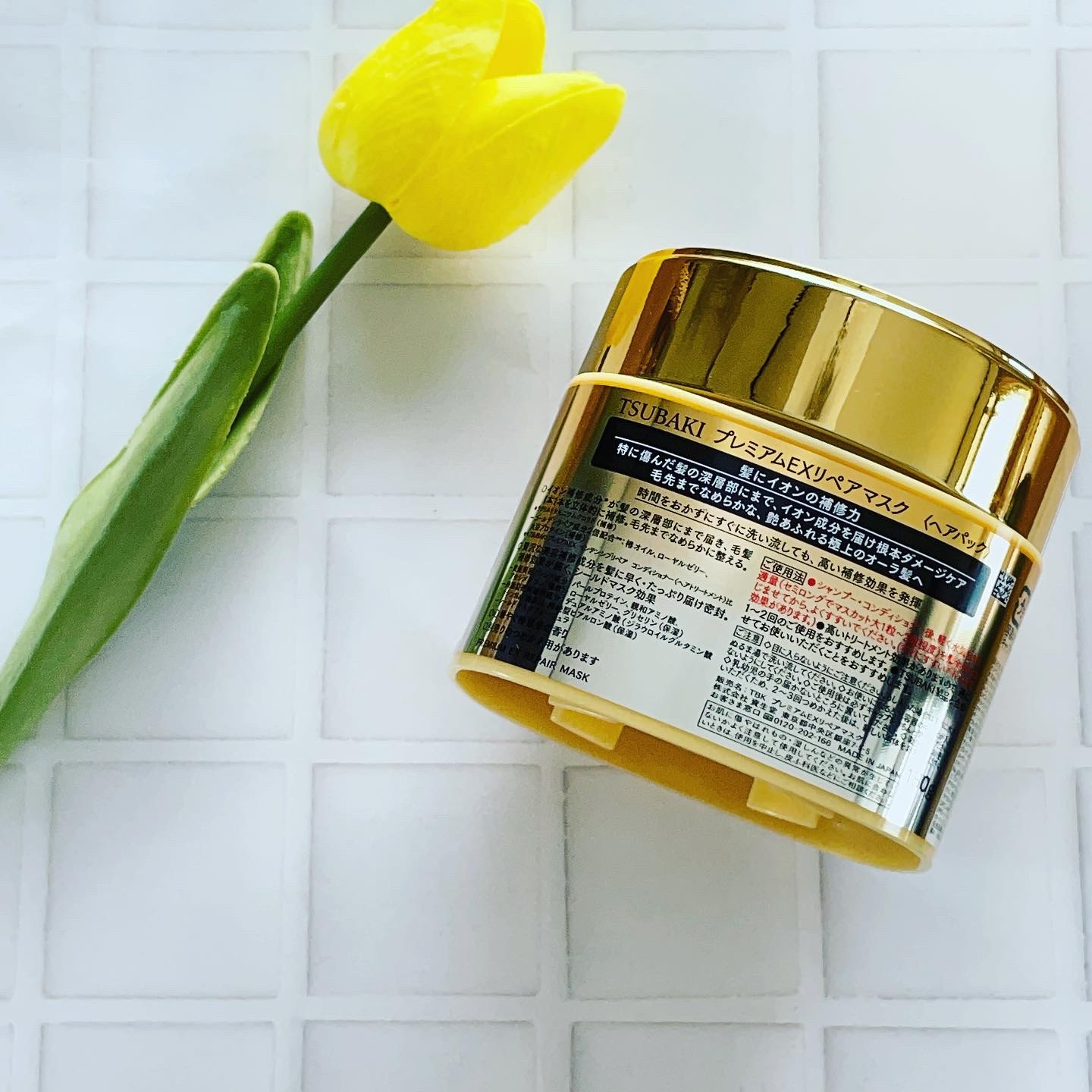 プレミアムEXリペアマスク/TSUBAKI/ヘアマスク・ヘアパックを使ったクチコミ（2枚目）