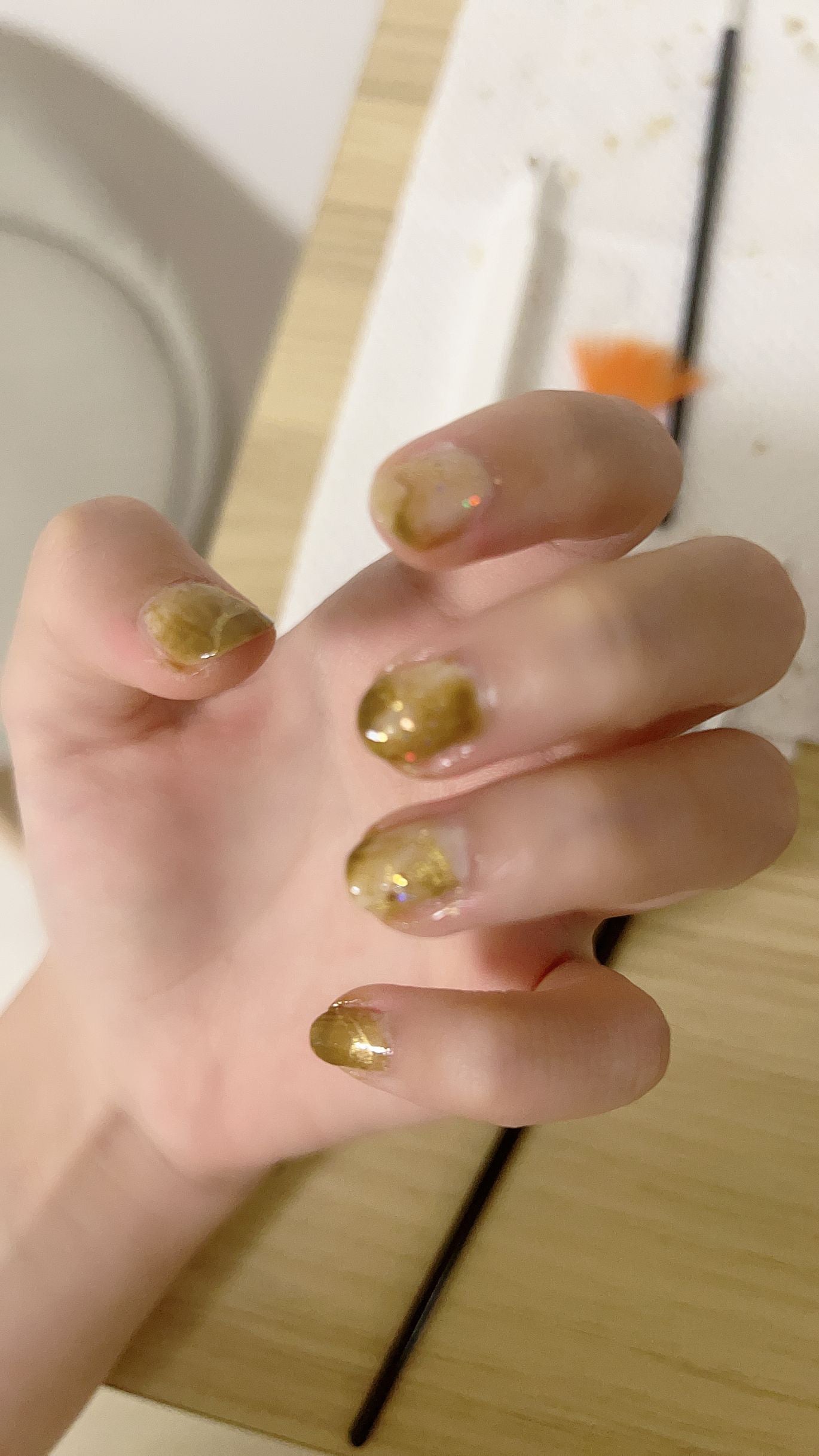 カラフルネイルズ/キャンメイク/マニキュアを使ったクチコミ(4枚目)