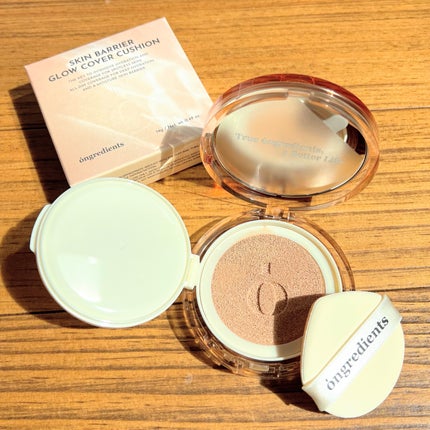 スキンバリアグロウカバークッション/Ongredients/クッションファンデーションを使ったクチコミ(8枚目)