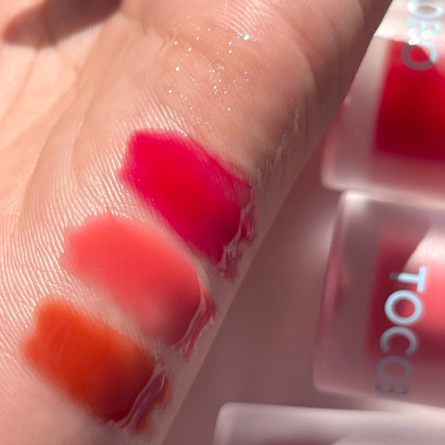 ジューシーベリープランピングリップオイル/TOCOBO/リップグロスを使ったクチコミ(9枚目)