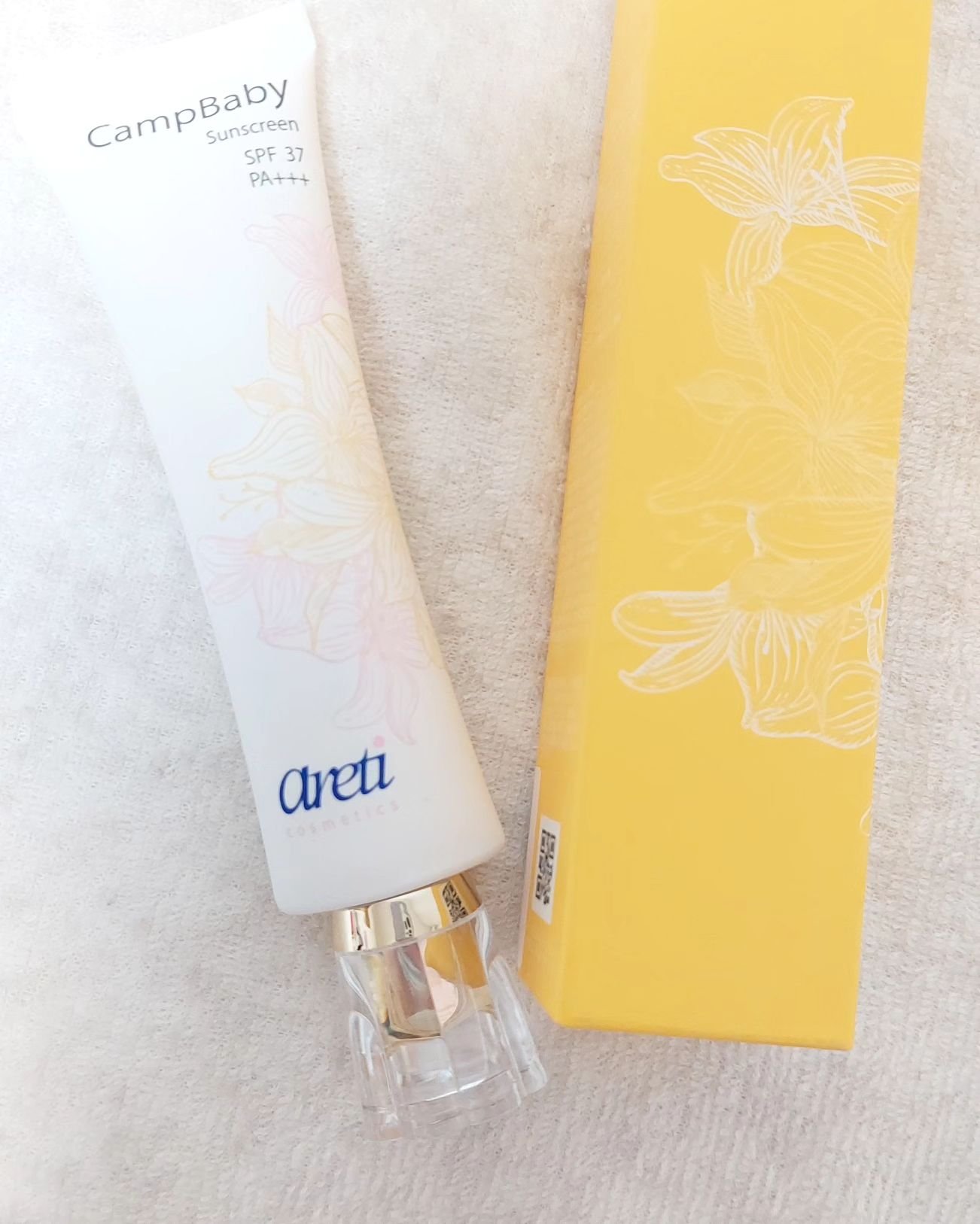 Tri-active 日焼け止め UVクリーム CampBaby u1906/Areti./日焼け止めクリームを使ったクチコミ（1枚目）