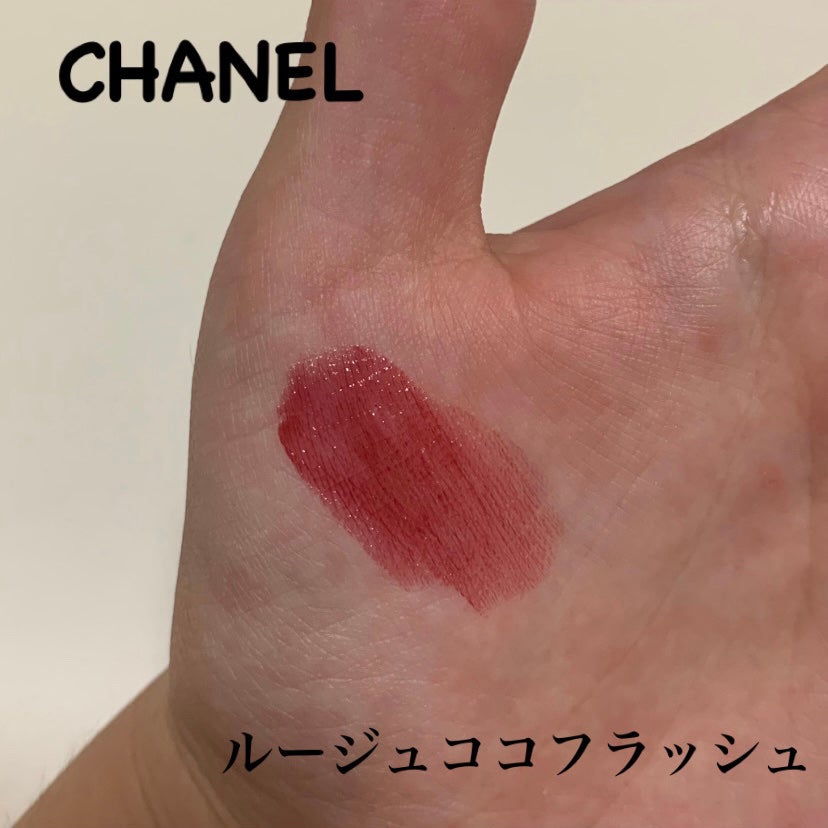 ルージュ ココ フラッシュ/CHANEL/口紅を使ったクチコミ(1枚目)