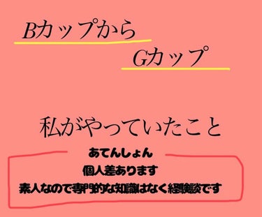 はる@初心者 on LIPS 「バストアップ方法JK。語彙力がなくて伝わりにくいかもです💦あて..」（1枚目）