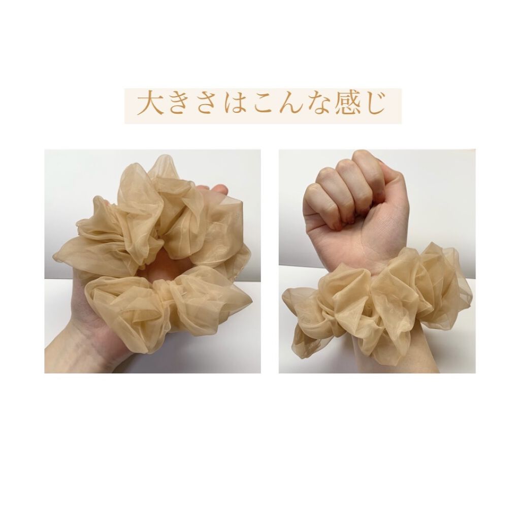 髪ゴム/セリア/ヘアアクセサリーを使ったクチコミ（3枚目）