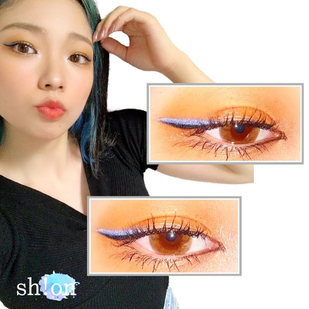 EYE OPENING LINER/UZU BY FLOWFUSHI/リキッドアイライナーを使ったクチコミ（3枚目）