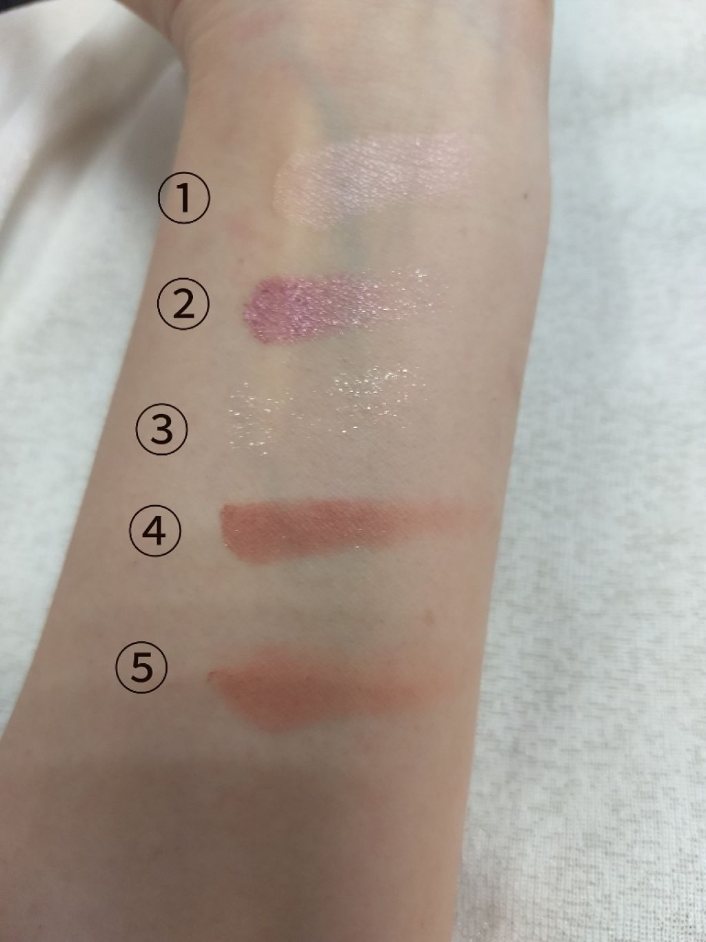 サーキュラー サンド アイシャドウ パレット/HOJO/アイシャドウパレットを使ったクチコミ（3枚目）