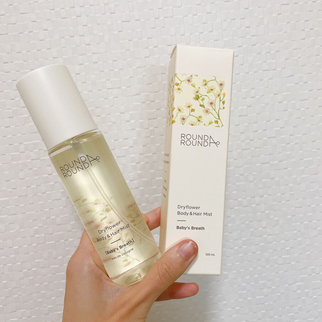 ドライフラワー ボディ&ヘアミスト/ラウンドアラウンド/香水(その他)を使ったクチコミ(2枚目)