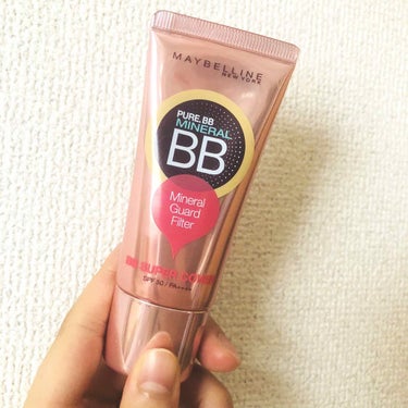 ピュアミネラル BB ベース/MAYBELLINE NEW YORK/BBクリームを使ったクチコミ（1枚目）