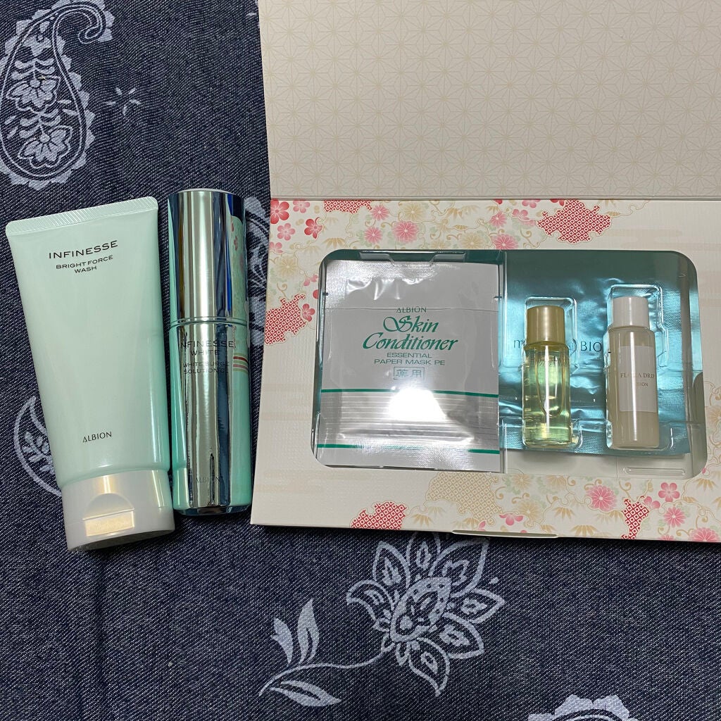 アンフィネス ブライトフォース ウォッシュ/ALBION/洗顔フォームを使ったクチコミ(3枚目)