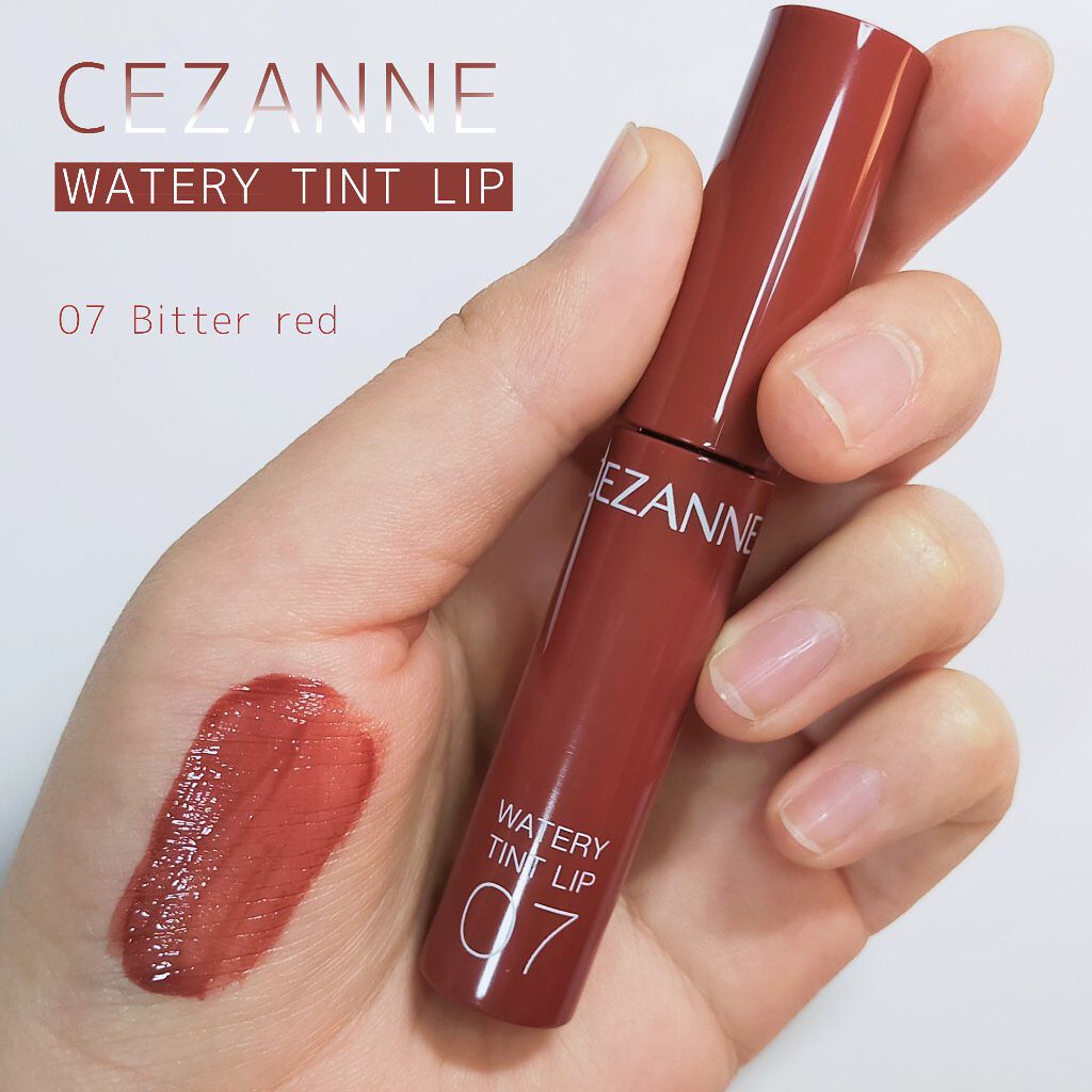 ウォータリーティントリップ/CEZANNE/リップティントを使ったクチコミ（1枚目）