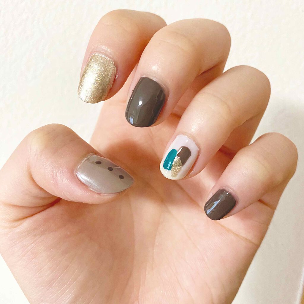 #GENEネイル,#塗りかけネイル,#夏ネイル,#セルフネイル,#プチプラネイル,#ドットネイルのネイルデザイン