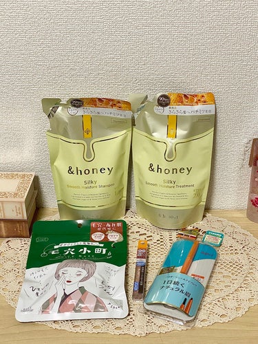 シルキー　スムースモイスチャー　シャンプー　1.0/ヘアトリートメント　2.0 ヘアトリートメント（詰替）350g/&honey/シャンプー・コンディショナーを使ったクチコミ（1枚目）